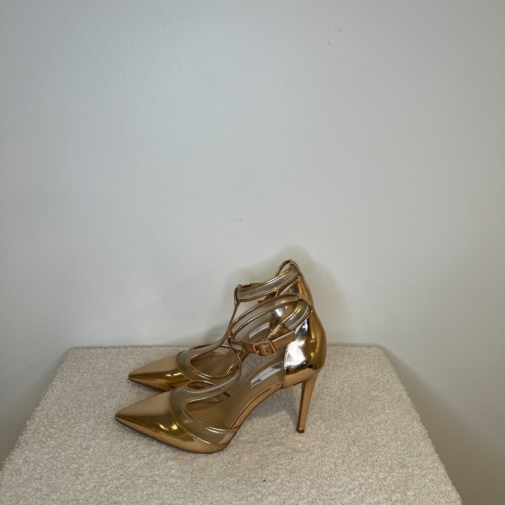 INC | Kaeley T-Strap Pumps | Rose Gold - Picture 4 of 7